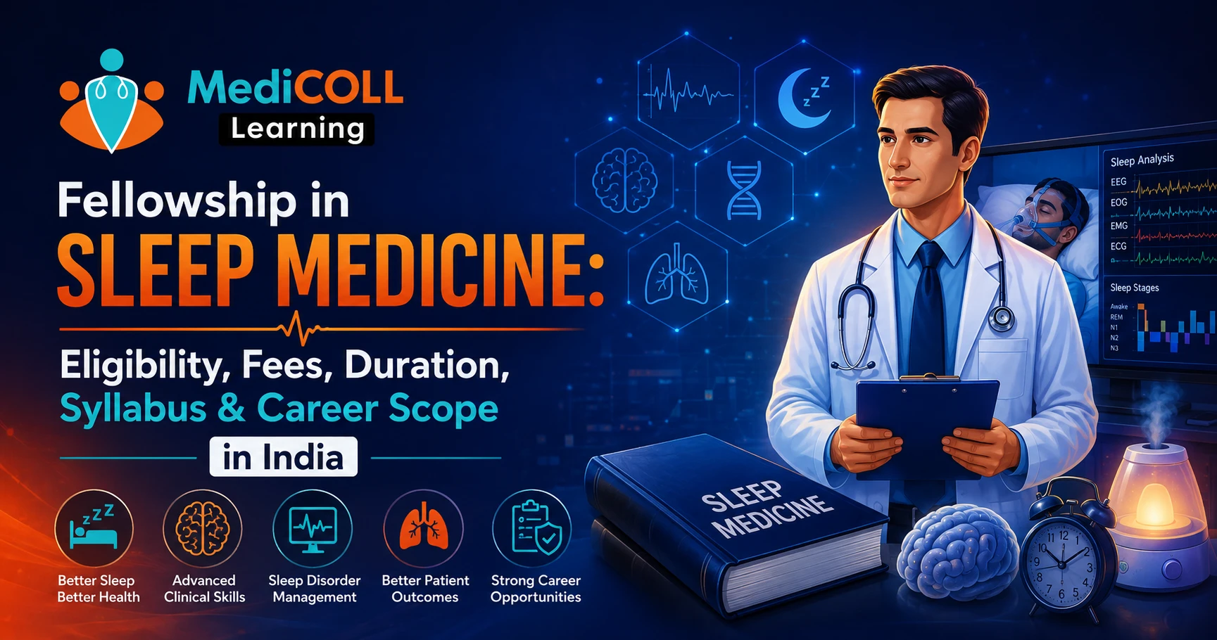 Fellowship in Sleep Medicine: Eligibility, Fees, Duration, Syllabus & Career Scope in India